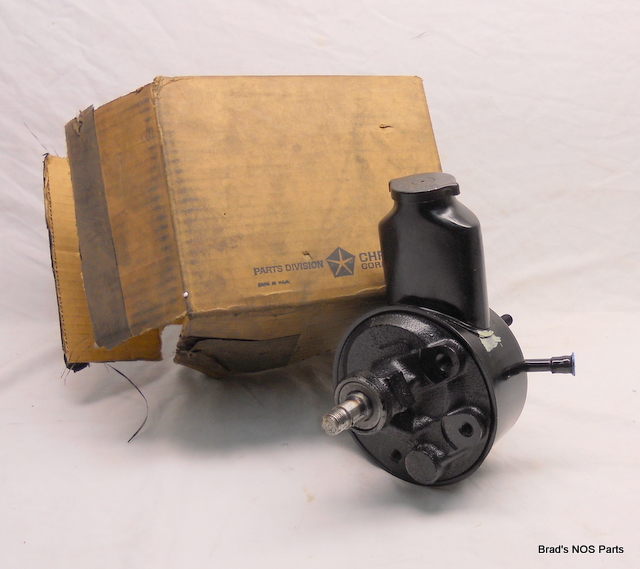 NOS MoPar 1969 Dodge Dart Cuda 340 Power Steering Pump eBay