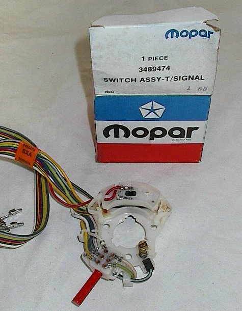 1984-1988 Jeep J10 Turn Signal Switch SMP 23376NB 1986 1978 1979 For 1977-1980