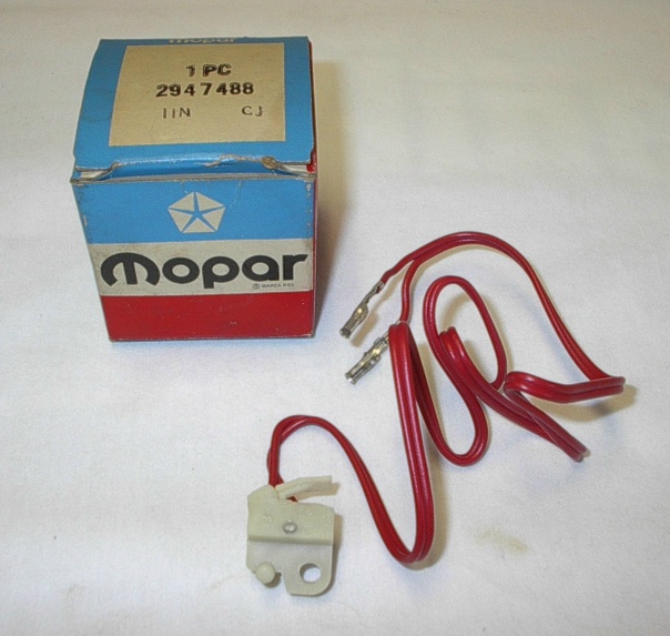 NOS MoPar 7071 Ignition & Key Warning Buzzer Switch eBay